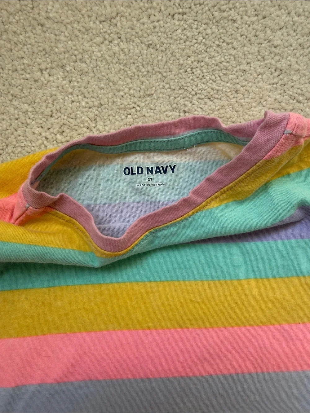 Old Navy/Cat & Jack 3-bundle of Girls’ Short Sleeve Tees